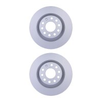 2 Brake Discs full Ø 68 mm 12 mm HELLA suitable...