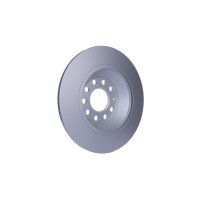 2 Brake Discs full Ø 68 mm 12 mm HELLA suitable for e.g. AUDI A6