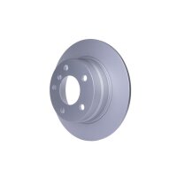 2 Brake Discs full Ø 75 mm 10 mm HELLA suitable for BMW 1 Series