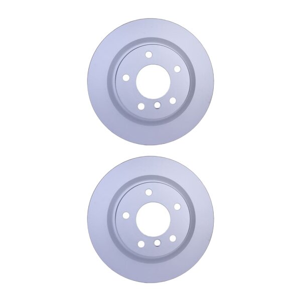 2 Brake Discs internally ventilated Ø 75 mm 19.9 mm HELLA for BMW 3 Series