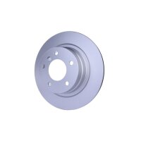 2 Brake Discs full Ø 75 mm 10.5 mm HELLA suitable for e.g. BMW 1 Series