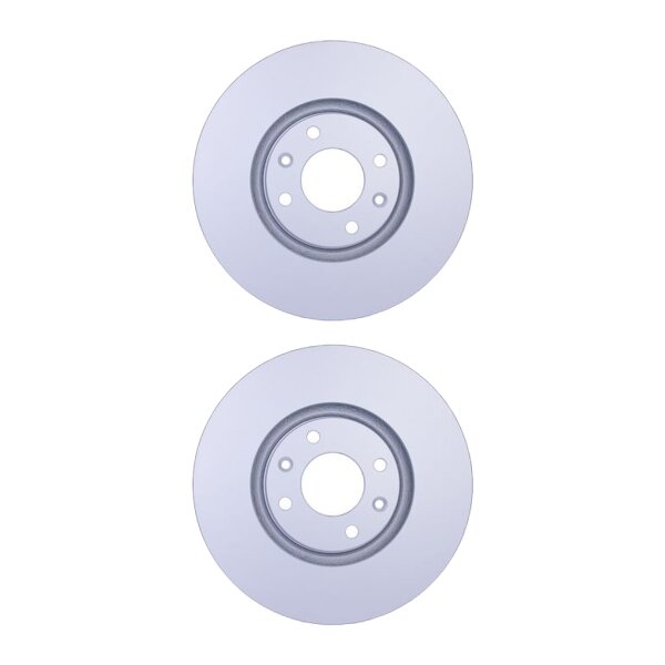 2 Brake Discs externally ventilated Ø 66 mm 26 mm HELLA for PEUGEOT 208