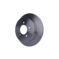 2 Brake Discs full Ø 76 mm 10.1 mm HELLA suitable for e.g. HYUNDAI SANTA