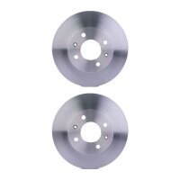 2 Brake Discs internally ventilated Ø 62.2 mm 19...