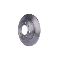 2 Brake Discs full Ø 76 mm 10 mm HELLA suitable for e.g. KIA CERATO
