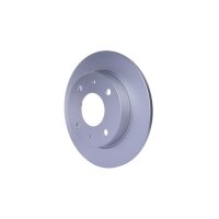 2 Brake Discs full Ø 69 mm 10 mm HELLA suitable for e.g. MITSUBISHI COLT