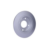 2 Brake Discs full Ø 69 mm 10 mm HELLA suitable for e.g. MITSUBISHI COLT