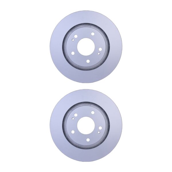 2 Bremsscheiben außenbelüftet Ø 69 mm 24 mm HELLA für u.a. MITSUBISHI OUTLANDER