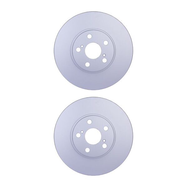 2 Brake Discs internally ventilated Ø 55 mm 26 mm HELLA for TOYOTA AVENSIS
