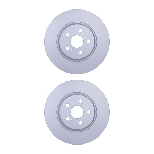 2 Brake Discs internally ventilated Ø 55 mm 26 mm HELLA for TOYOTA AVENSIS