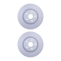 2 Brake Discs internally ventilated Ø 55 mm 26 mm...