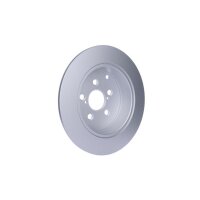 2 Brake Discs full Ø 55 mm 10 mm HELLA suitable for e.g. TOYOTA AVENSIS