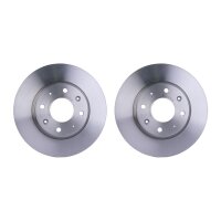 2 Brake Discs internally ventilated Ø 69 mm 26 mm...