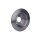 2 Brake Discs full Ø 64.2 mm 10 mm HELLA suitable for e.g. HONDA ACCORD