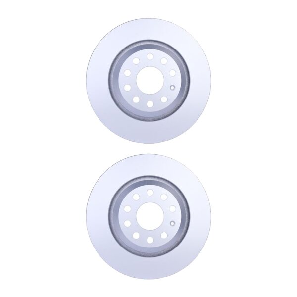 2 Bremsscheiben außenbelüftet Ø 65 mm 22 mm HELLA passend für u.a. AUDI A3