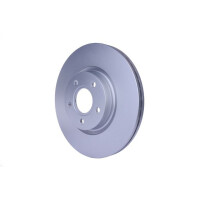 2 Brake Discs internally ventilated Ø 63.5 mm 25 mm HELLA for FORD C-MAX