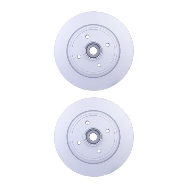 2 Bremsscheiben voll Ø 52,3 mm 11 mm HELLA passend für u.a. RENAULT SCÉNIC