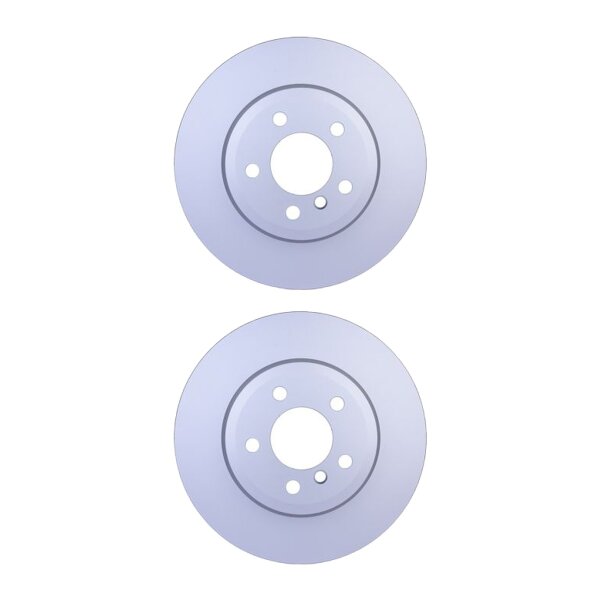 2 Brake Discs internally ventilated Ø 75 mm 25 mm HELLA for BMW X3