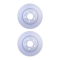 2 Brake Discs internally ventilated Ø 75 mm 25 mm...