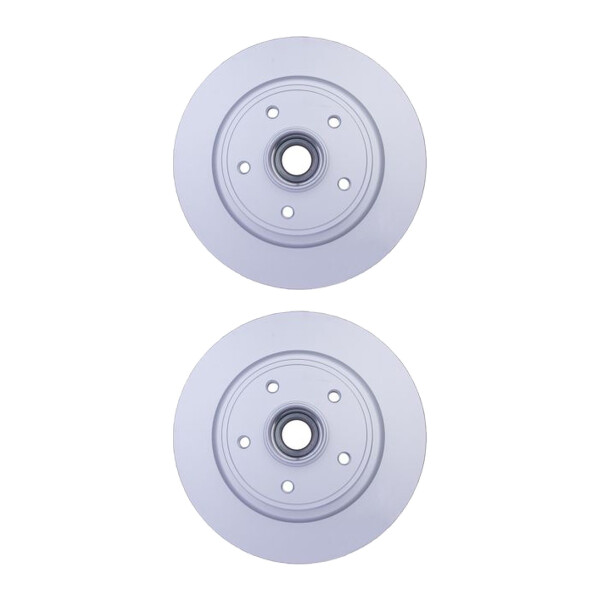 2 Bremsscheiben voll Ø 30 mm 11 mm HELLA passend für u.a. RENAULT LAGUNA