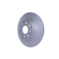 2 Bremsscheiben voll Ø 60 mm 10 mm HELLA passend für u.a. FIAT PUNTO EVO