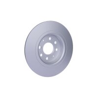 2 Bremsscheiben voll Ø 60 mm 10 mm HELLA passend für u.a. FIAT PUNTO EVO