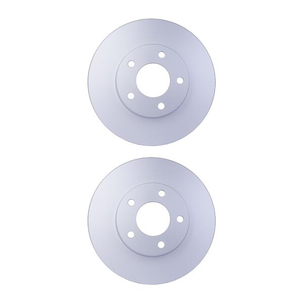 2 Brake Discs internally ventilated Ø 72 mm 24 mm HELLA for e.g. FORD MAVERICK