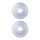 2 Brake Discs internally ventilated Ø 72 mm 24 mm HELLA for e.g. FORD MAVERICK