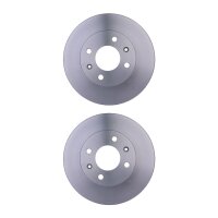 2 Brake Discs internally ventilated Ø 62.2 mm 18...