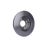 2 Brake Discs internally ventilated Ø 62.2 mm 18 mm HELLA for HYUNDAI i10