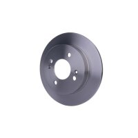 2 Brake Discs full Ø 62.5 mm 10 mm HELLA suitable for e.g. HYUNDAI i10