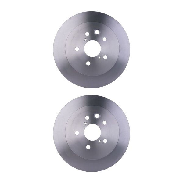 2 Brake Discs internally ventilated Ø 62 mm 18 mm HELLA for e.g. LEXUS GS