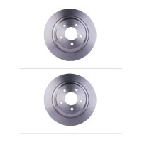 2 Bremsscheiben voll Ø 72 mm 11 mm HELLA passend...