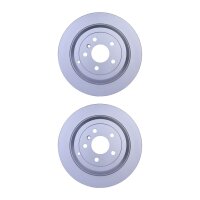 2 Brake Discs full Ø 67 mm 14 mm HELLA suitable...