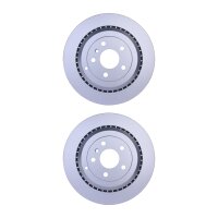 2 Brake Discs with external ventilation Ø 67 mm 22...