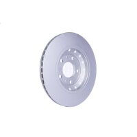 2 Brake Discs externally ventilated Ø 68 mm 22 mm HELLA for e.g. AUDI A8