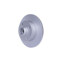 2 Bremsscheiben voll Ø 39,8 mm 10 mm HELLA passend für u.a. VW PASSAT