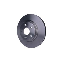 2 Brake Discs internally ventilated Ø 62 mm 25 mm HELLA for SUZUKI GRAND