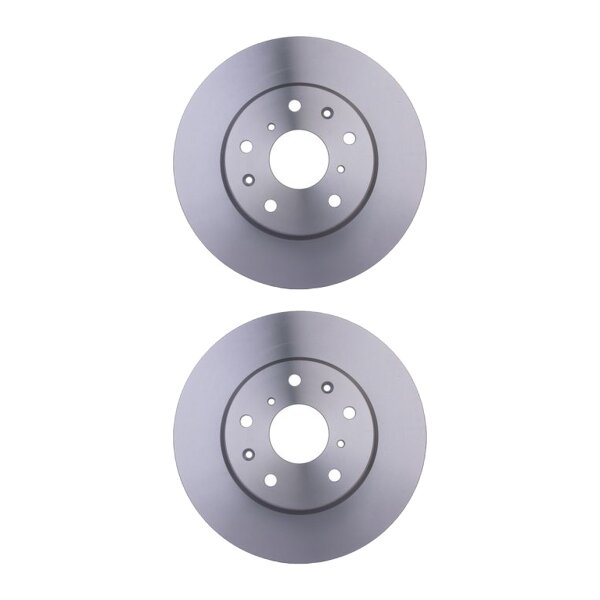 2 Brake Discs internally ventilated Ø 62 mm 22 mm HELLA suitable for SUZUKI SX4