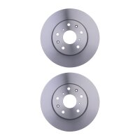 2 Brake Discs internally ventilated Ø 62 mm 22 mm...