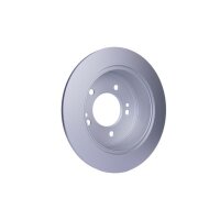 2 Brake Discs full Ø 76.1 mm 10.1 mm HELLA suitable for e.g. HYUNDAI SONATA