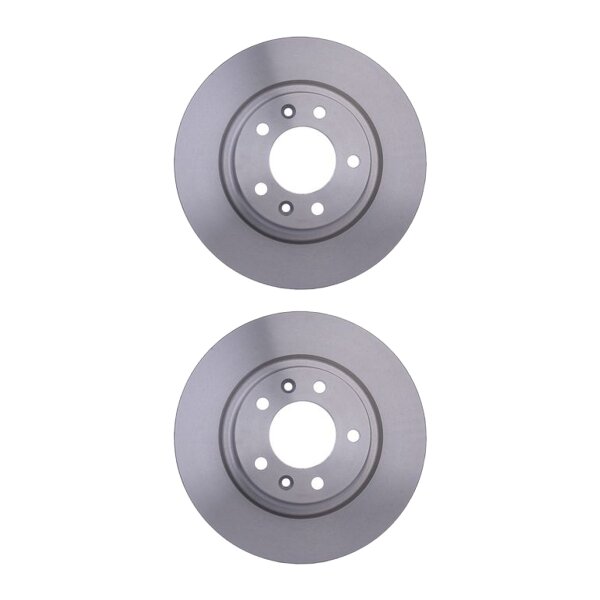 2 Brake Discs full Ø 71 mm 14 mm HELLA suitable for e.g. CITROËN JUMPY