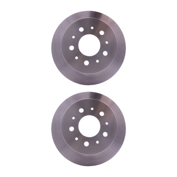 2 Bremsscheiben voll Ø 72 mm 16 mm HELLA passend für u.a. FIAT DUCATO