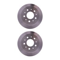 2 Bremsscheiben voll Ø 72 mm 16 mm HELLA passend...