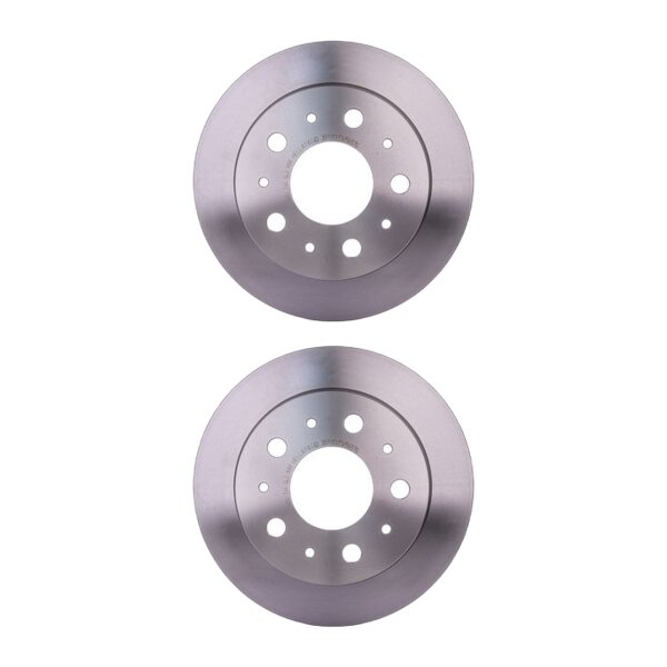 2 Brake Discs full Ø 79 mm 16 mm HELLA suitable for e.g. FIAT DUCATO