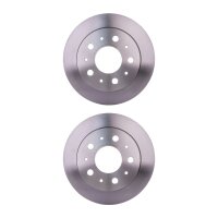 2 Brake Discs full Ø 79 mm 16 mm HELLA suitable...