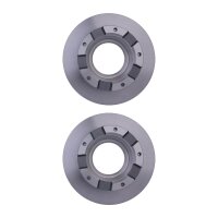 2 Brake Discs full Ø 96 mm 16 mm HELLA suitable...