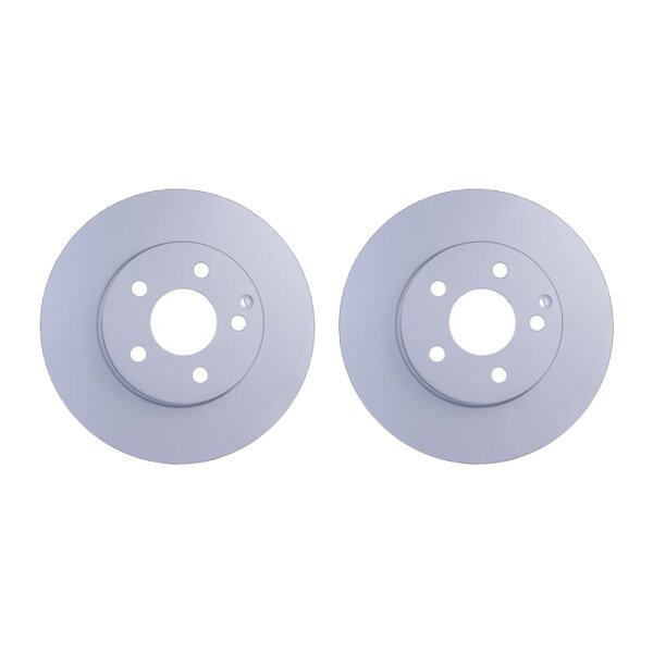 2 Brake Discs internally ventilated Ø 67 mm 28 mm HELLA for e.g. MB C-CLASS