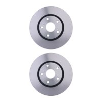 2 Brake Discs externally ventilated Ø 62 mm 26 mm...