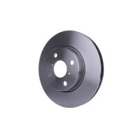 2 Brake Discs internally ventilated Ø 55 mm 22 mm HELLA for TOYOTA YARIS